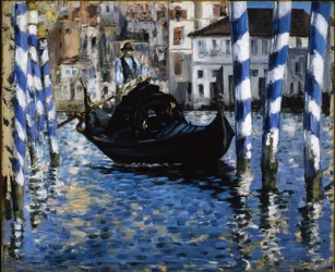 Le Grand Canal, Venise, 1875